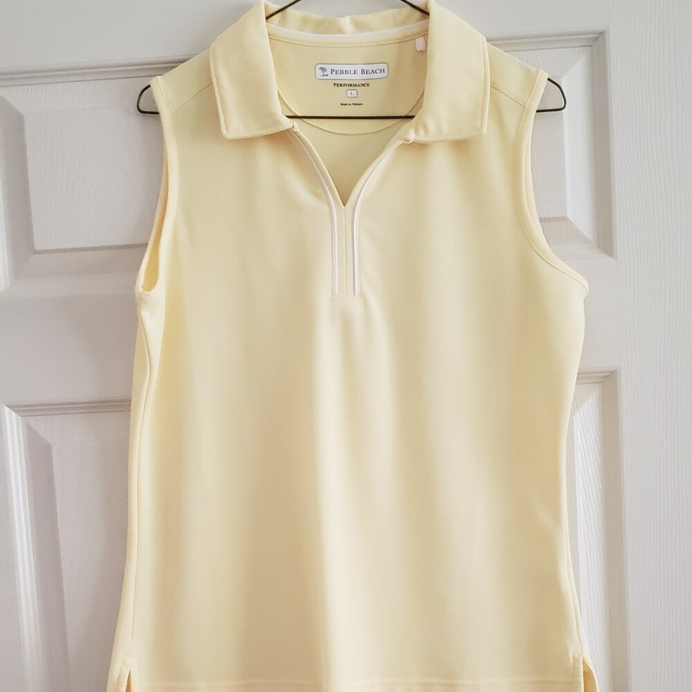 Pebble Beach Performance golf shirt - size L